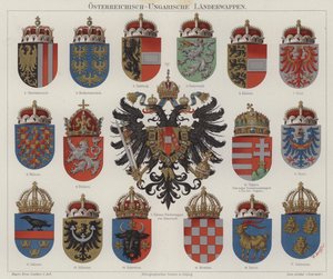 Wappen des österreichisch-ungarischen Reiches von Hugo Gerard (after) Strohl