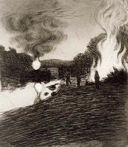 Johannisfeuer von Hugo Simberg