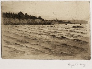 Sommerwellen von Hugo Simberg