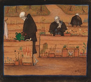 Der Garten des Todes von Hugo Simberg