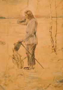 Das Geheimnis des Zimmermanns von Hugo Simberg