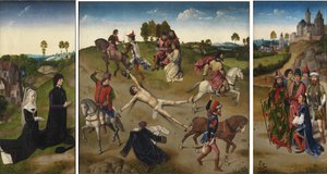 Martyrium des Heiligen Hippolytus Triptychon