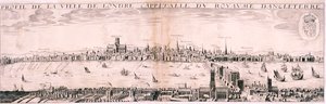 Blick auf London von Süden