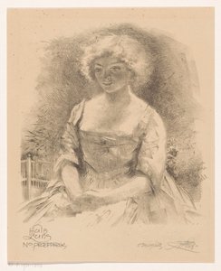 Sitzendes Mädchen