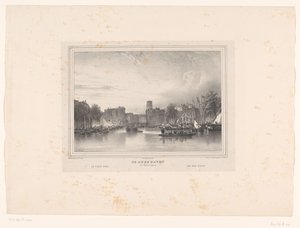 Ansicht des alten Hafens in Rotterdam