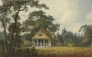 Ein Sommerhaus mit Ganzfensterläden
