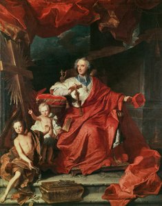 Kardinal de Bouillon (1643-1715) öffnet die 