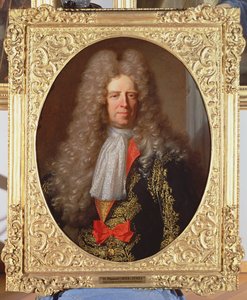 Graf Ferdinand Bonaventura Harrach, Obersthofmeister von König Leopold I. von Ungarn, 1698 von Hyacinthe Francois Rigaud