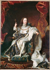 Ludwig XV. als Kind von Hyacinthe Francois Rigaud