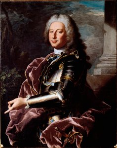 Porträt von Giovanni Francesco II Brignole Sale (1695-1760), Doge von Genua und Botschafter der Republik Genua in Frankreich unter Ludwig XV. von Hyacinthe Francois Rigaud