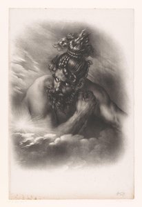 Swaran, der besiegte König von Lochlin von Hyacinthe Louis Victor Jean Baptiste Aubry Lecomte