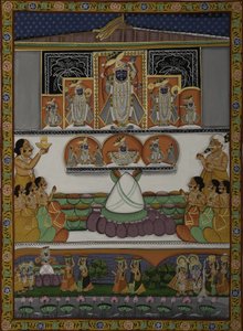 Krishna Tempel Hingabe