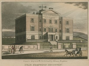 Gesamtansicht des Sussex County Hospital