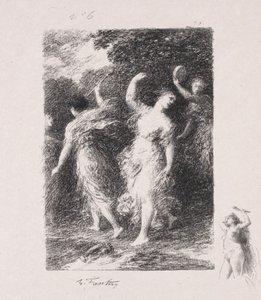 Bacchus von Ignace Henri Jean Fantin Latour