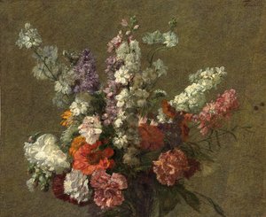 Rittersporn, 1899 von Ignace Henri Jean Fantin Latour