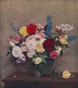 Blumen, 1886, um 1915