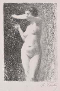 Studie für Eva, 1898 von Ignace Henri Jean Fantin Latour