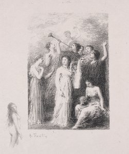 Die Blinden von Ignace Henri Jean Fantin Latour