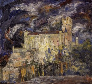 Alcázar von Segovia von Ignacio Zuloaga y Zabaleta