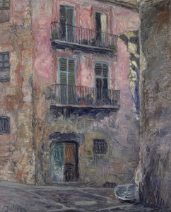 Straße des Engels von Girona von Ignacio Zuloaga y Zabaleta