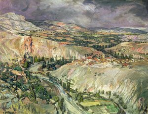 Landschaft in Navarra