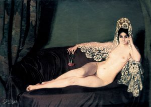 „Weiblicher Akt“ - Porträt der Gräfin Anna Prinzessin Brancoveanu (Brancovan)