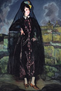 Porträt von Anita Ramirez in Schwarz