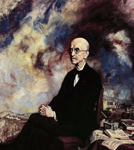 Porträt des spanischen Komponisten Manuel de Falla von Ignacio Zuloaga y Zabaleta