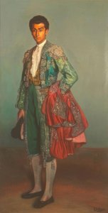 Porträt des Toreros Rafael Albaicin von Ignacio Zuloaga y Zabaleta