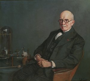 Porträt des Physikers Édouard Branly 1844-1940, ca. 1920
