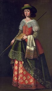 Heilige Margareta von Antiochia als Schäferin von Ignacio de Ries