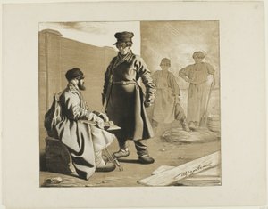 Szenen aus dem russischen Volksleben