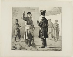 Szenen aus dem russischen Volksleben