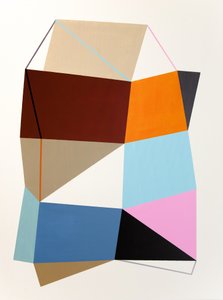Geometrische Farbblöcke von Ildefonso Martín