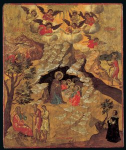 Die Geburt Christi von Ilias Moskos