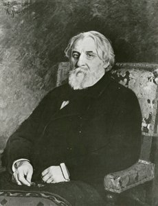 Porträt von Iwan Turgenjew