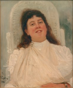 Bildnis Marianne von Werefkin von Ilya Efimovich Repin