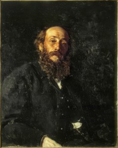 Bildnis des Malers Nikolai Gay von Ilya Efimovich Repin