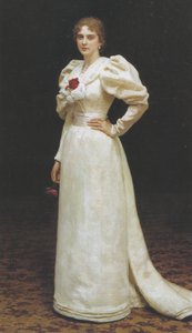 Porträt von Lyudmila Petrovna Steinheil, 1895 von Ilya Efimovich Repin