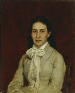 Porträt von Yelizaveta Grigoryevna Mamontova 1847-1908, 1878 von Ilya Efimovich Repin