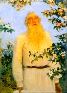 Porträt des Autors Leo N. Tolstoi