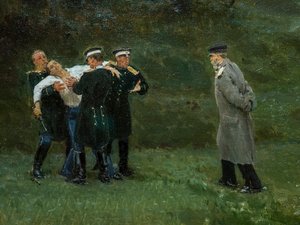 Das Duell (Detail)