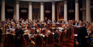 Das feierliche Treffen des Staatsrates, 7. Mai 1901