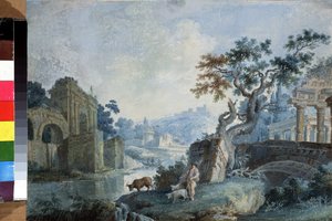 Italienische Landschaft von Ilya Vasilyevich Neyelov