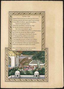 Der Bär und der Gärtner, 1837-1839 von Imam Bakhsh Lahori