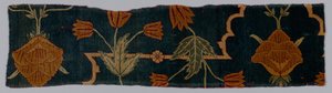 Fragmente eines Teppichs, 1600-1650