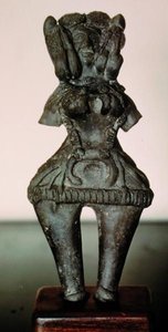 Figur einer Muttergöttin, Maurya, aus Uttar Pradesh von Indian