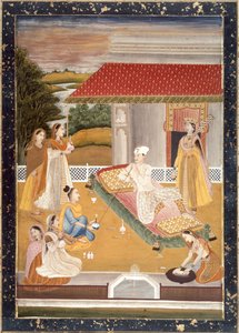 Ein Prinz raucht von Indian School