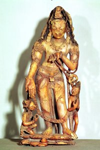 Avalokitesvara-Figur, aus Kaschmir von Indian School