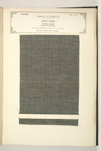Baumwollkaro, Masulipatam, Madras, Stückwaren, aus der Sammlung der Textilhersteller Indiens, von John Forbes Watson, veröffentlicht 1866
